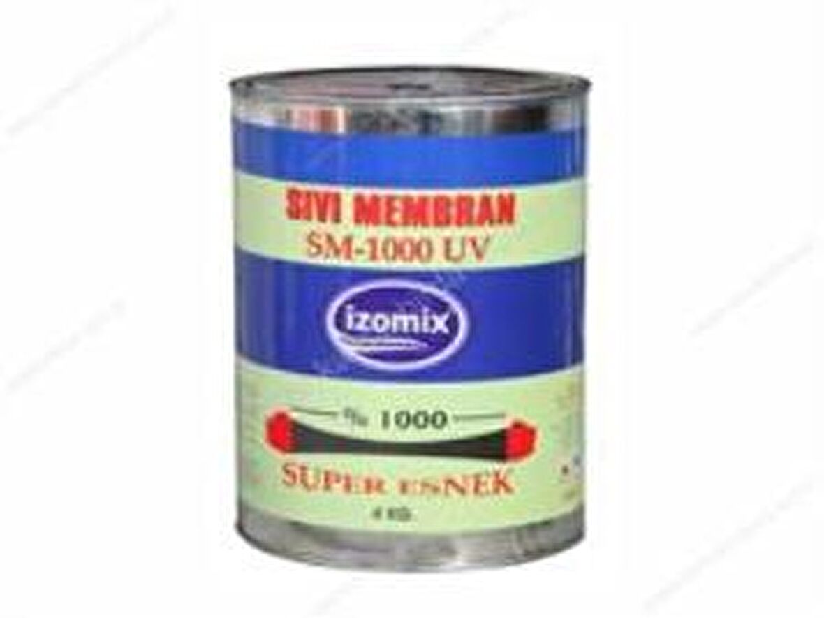 İZOMİX KAUÇUK ESASLI SIVI MEMBRAN SM 1000 UV 4 KG