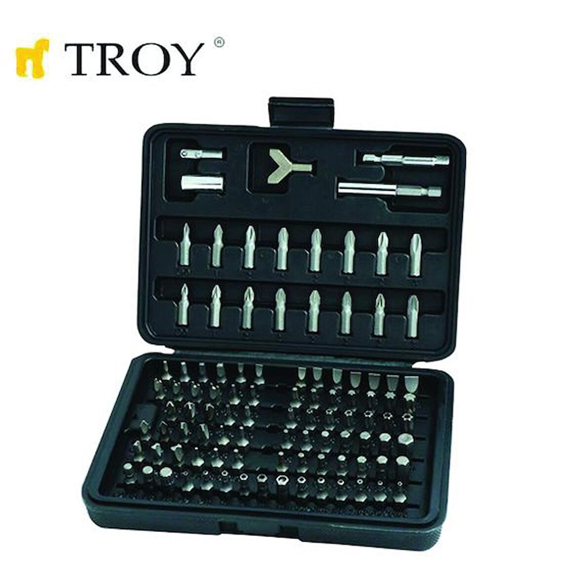 Troy 22302 Bits Uç Seti 100 Parça