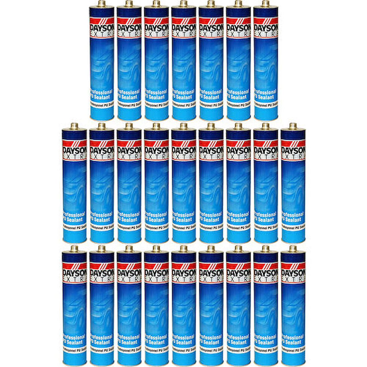 Dayson 25 Adet Dayson Pu Mastik Silikon Yapıştırıcı Gri 280 ml