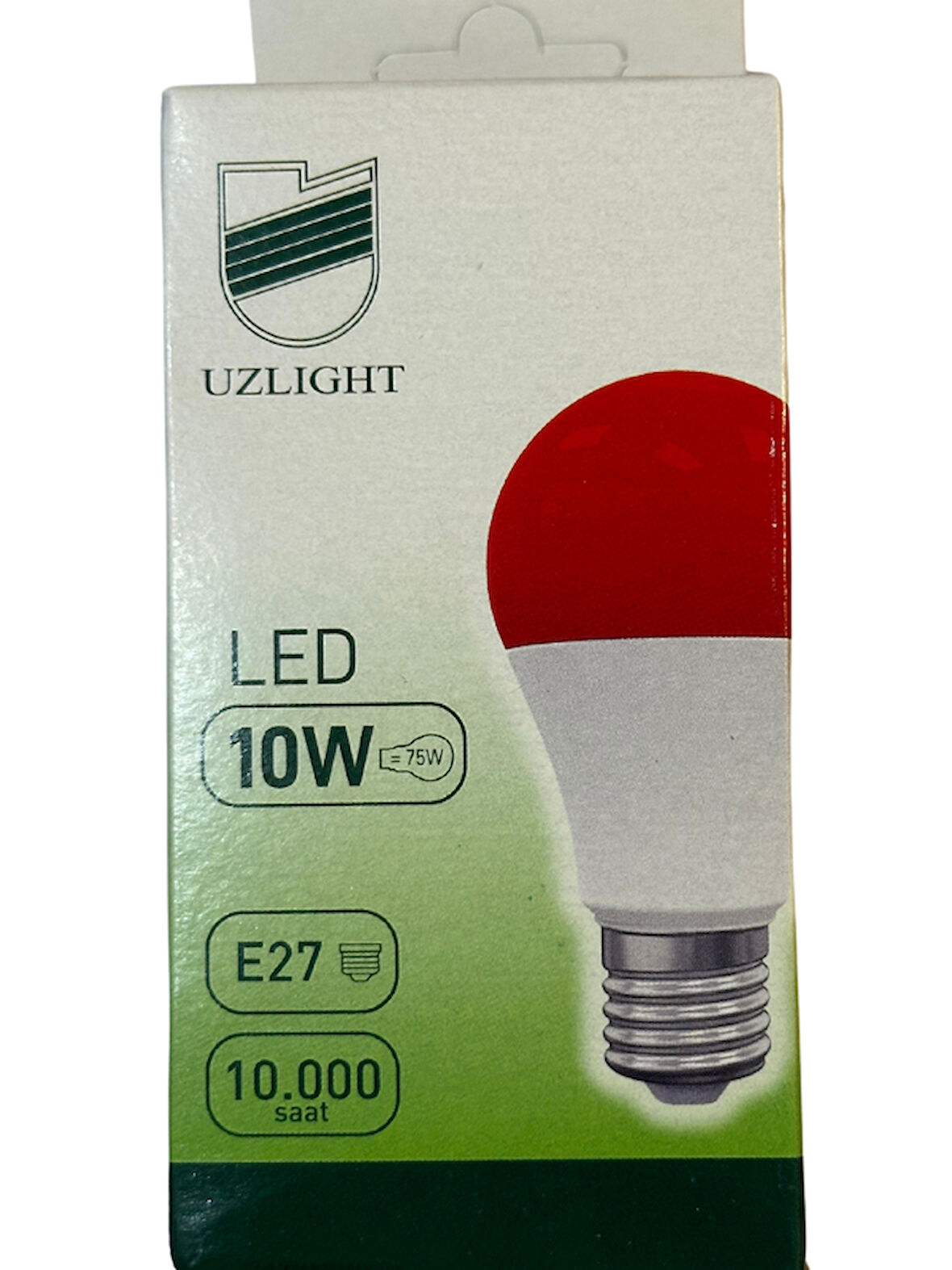 Uzlight 10W(75W) 1000K (Kırmızı Işık) E27 Duylu Led Ampul