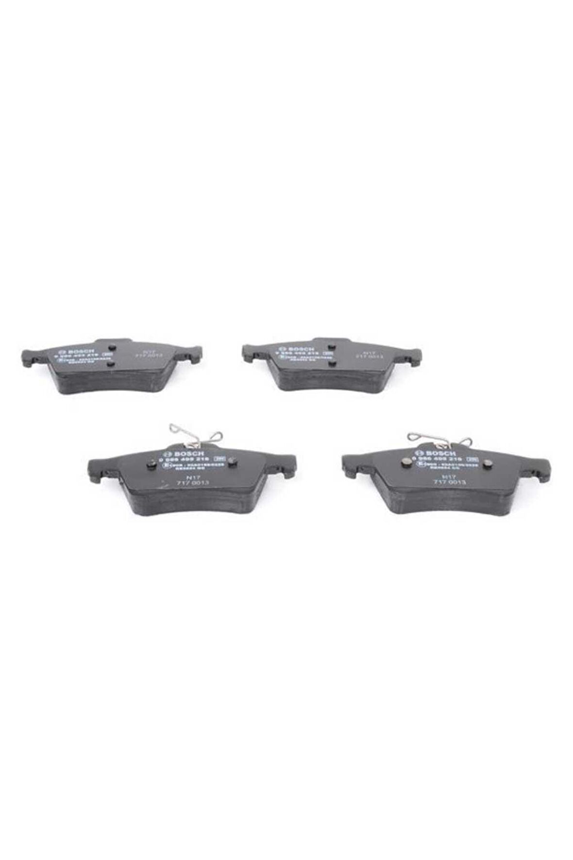 Ford Focus 3 Arka Fren Balatası 2011-2018 Bosch