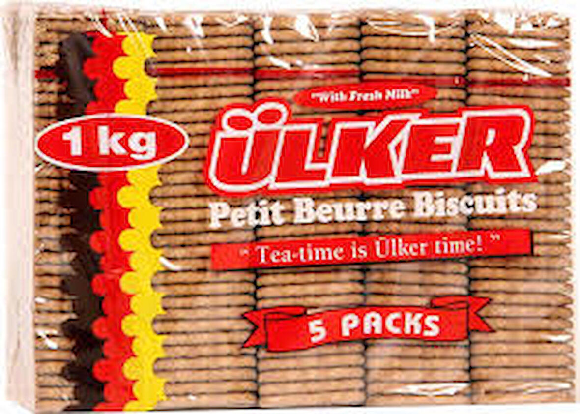 Ülker Pötibör Bisküvi 1 Kg (5 Adet)