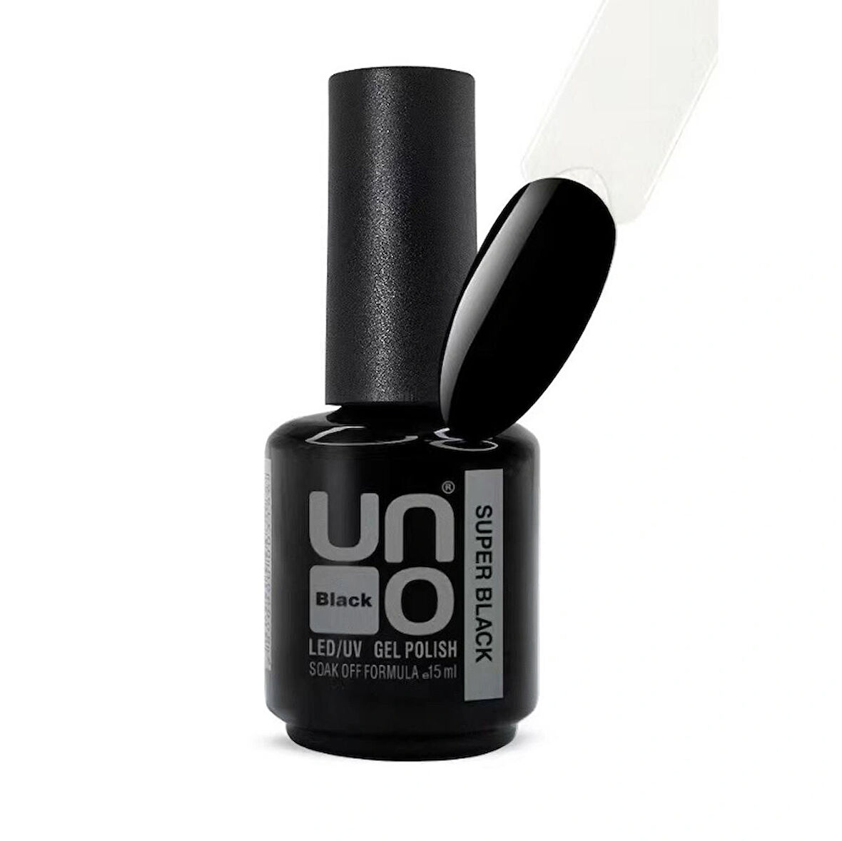 Uno Süper Black Siyah Kalıcı Oje 15 ml
