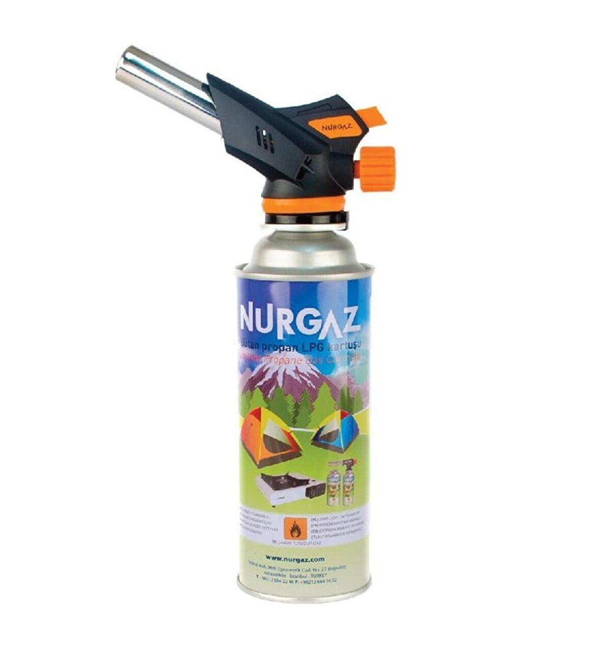 Nurgaz Fire Bird Torch Pürmüz 220 Gr Kartuşlu