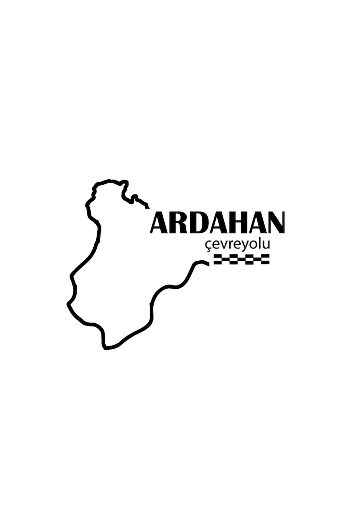 Ardahan Çevreyolu özel yeni sticker 12*9 Cm