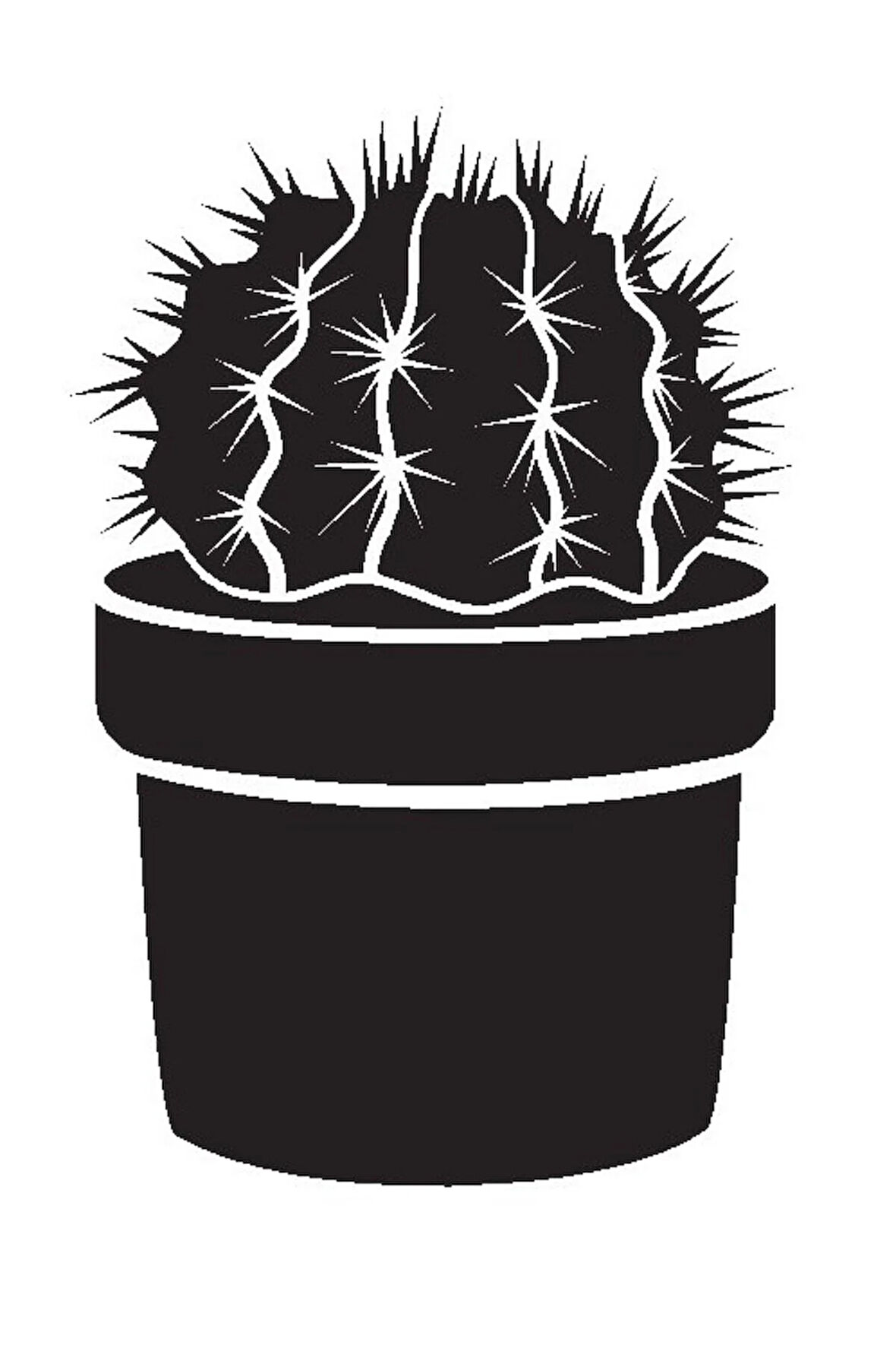 Saksı Çiçeği Kaktüs (Tip 6) 60X90 Cm Lcst [Lcst]