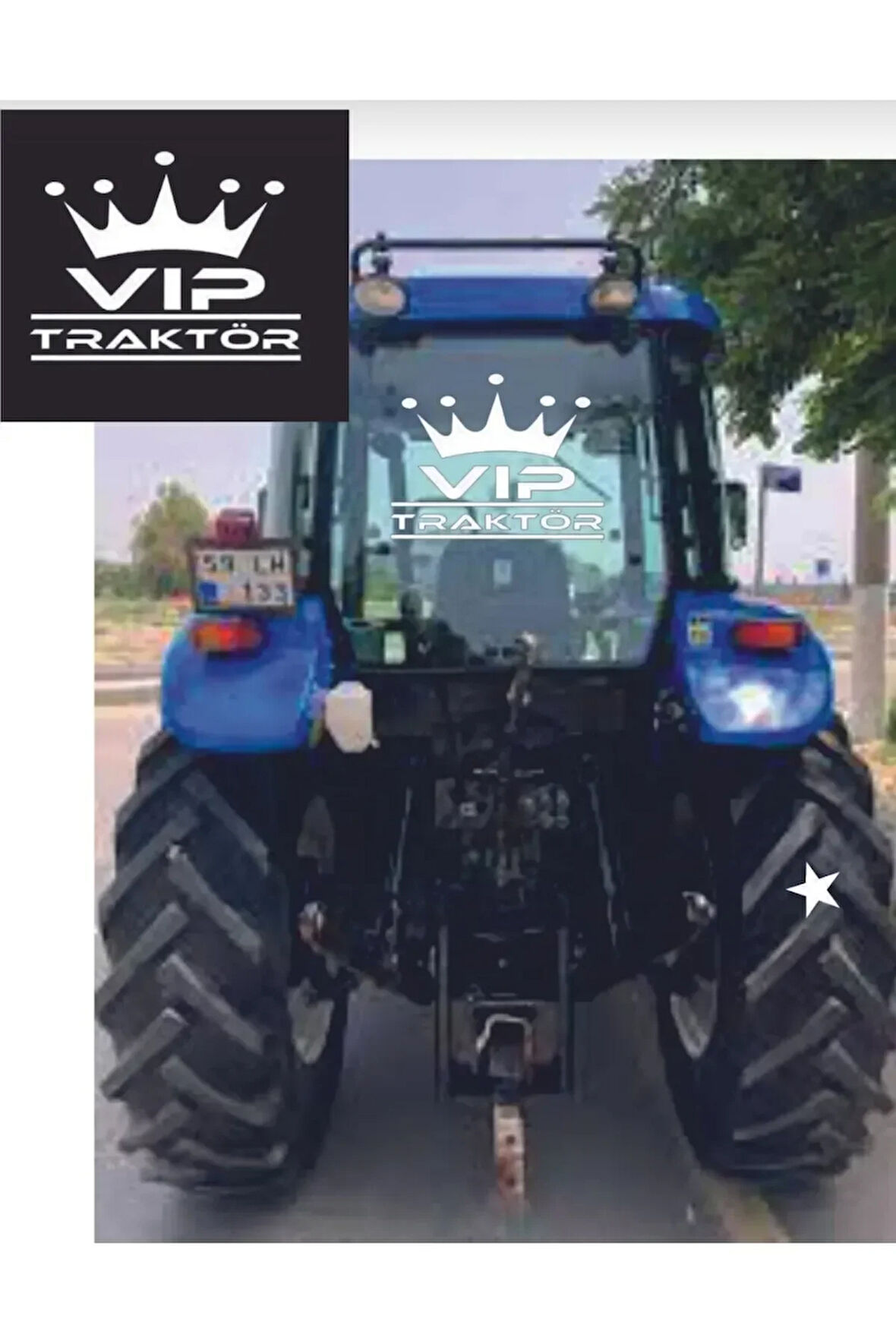 Traktör vip otomobil arac laptop uyumlu sticker 20×20