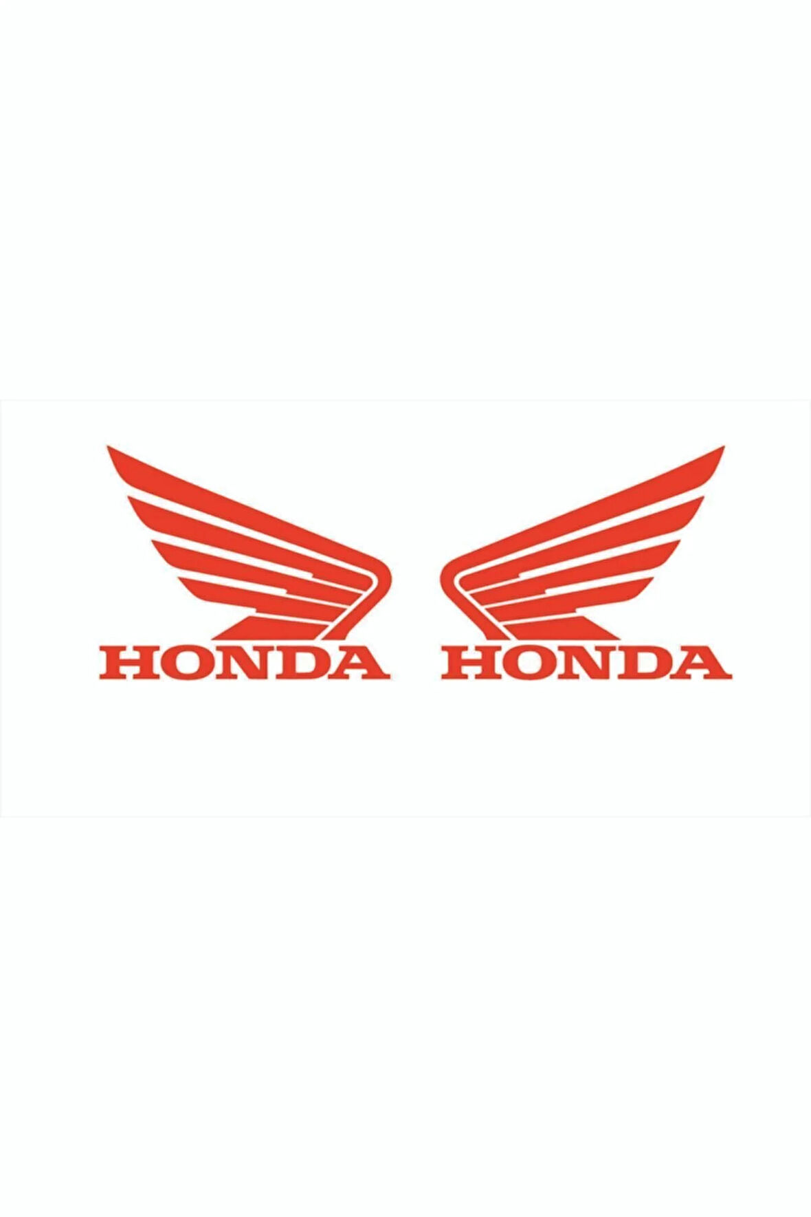 Honda UYUMLU  İçin Uyumlu Aksesuar Oto Motorsiklet Kask Sticker Set Kırmızı