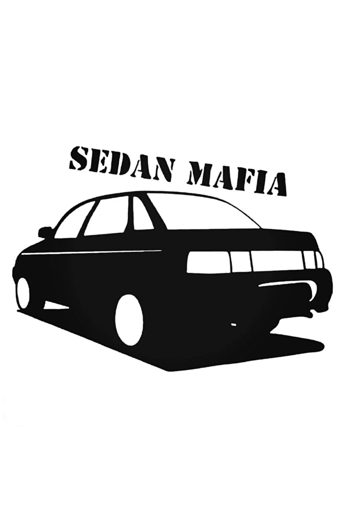 Sedan Mafia Tasarım yapışkan arma Tip 1 Araç&motor&dekor 20 x 15 cm