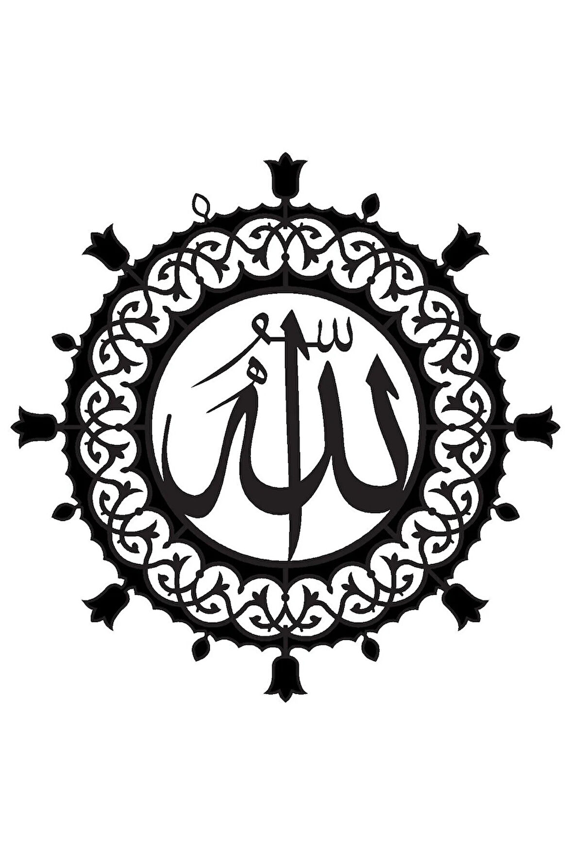 Lafza i Celal Model 101 Sticker 10 x 10 cm