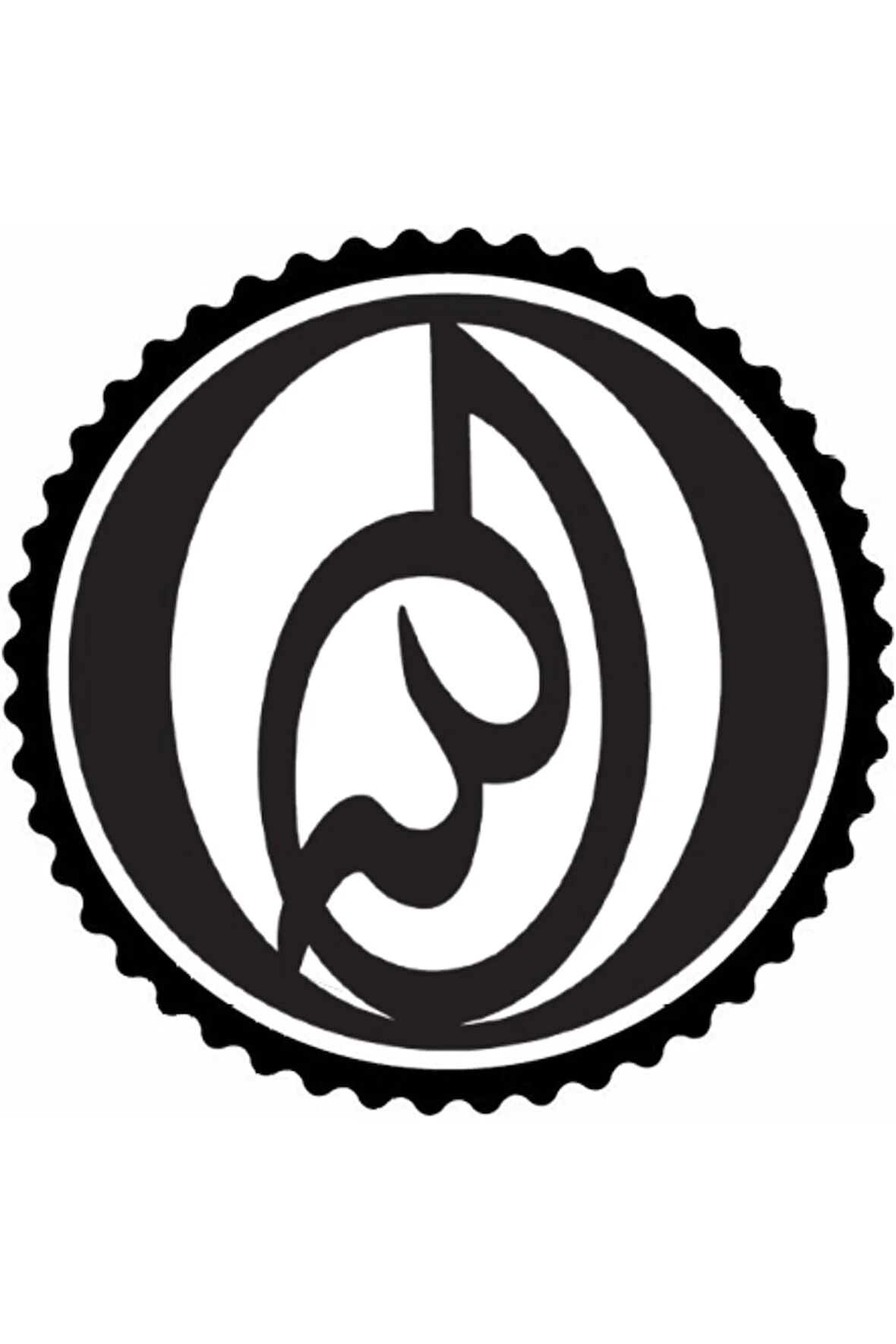 Kaligrafik Allah Lafzı Şerifi 3.Model Sticker 10 x 10 cm