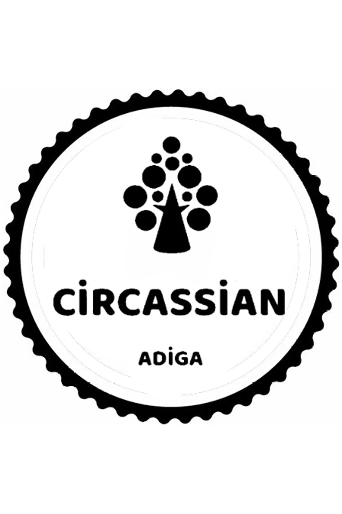 Kafkas Sembolleri Tasarım 18.Model Sticker 10 x 10 cm