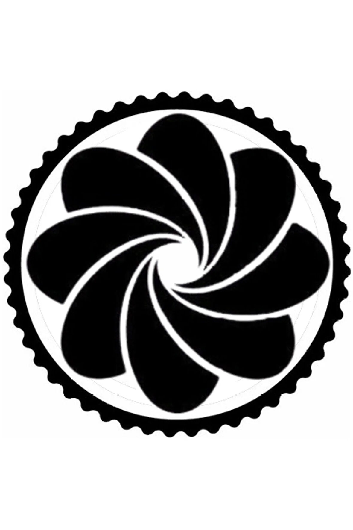 Modern Tasarım 1.Model Sticker 10 x 10 cm