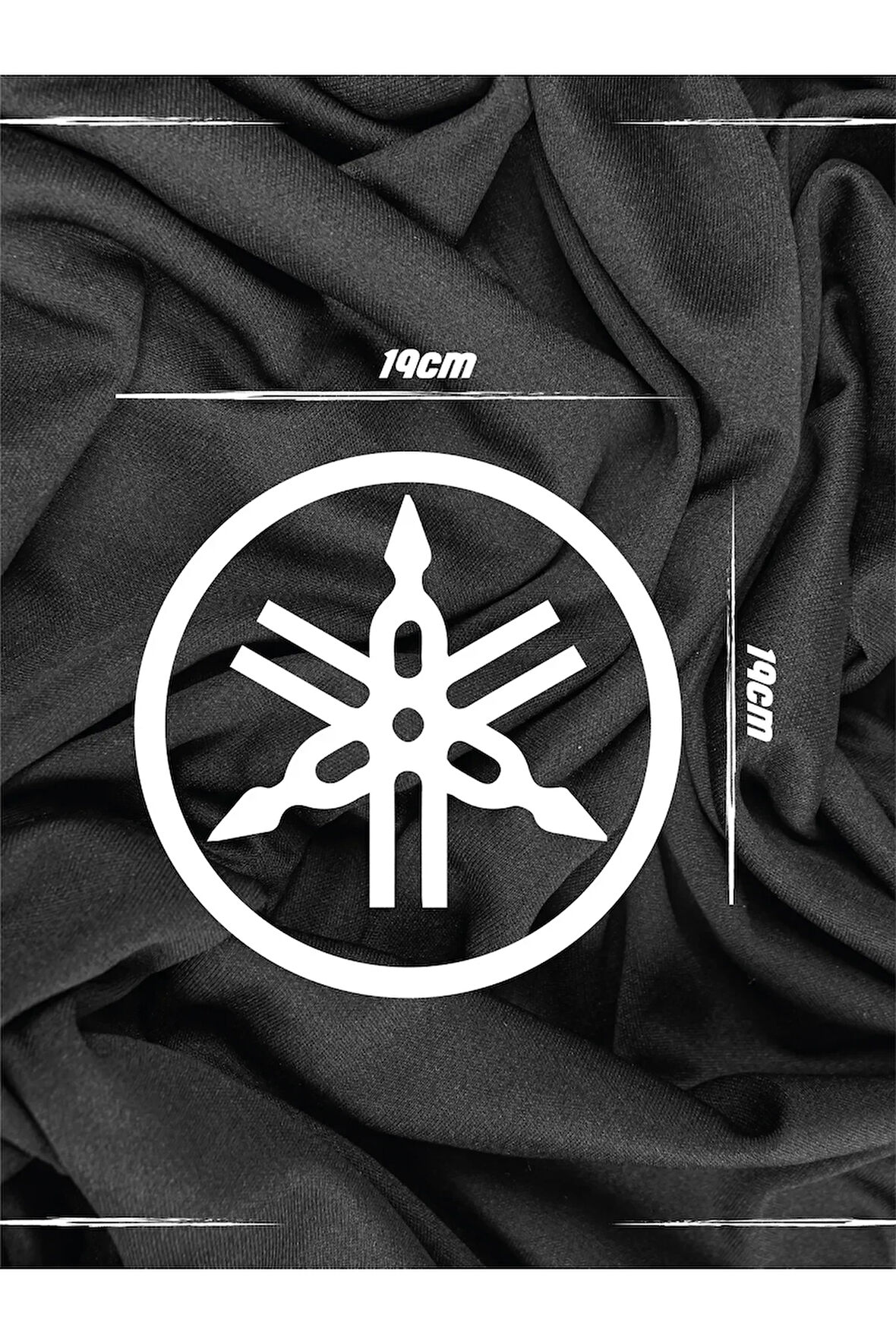 YAMAHA Logo Sticker 19x19cm