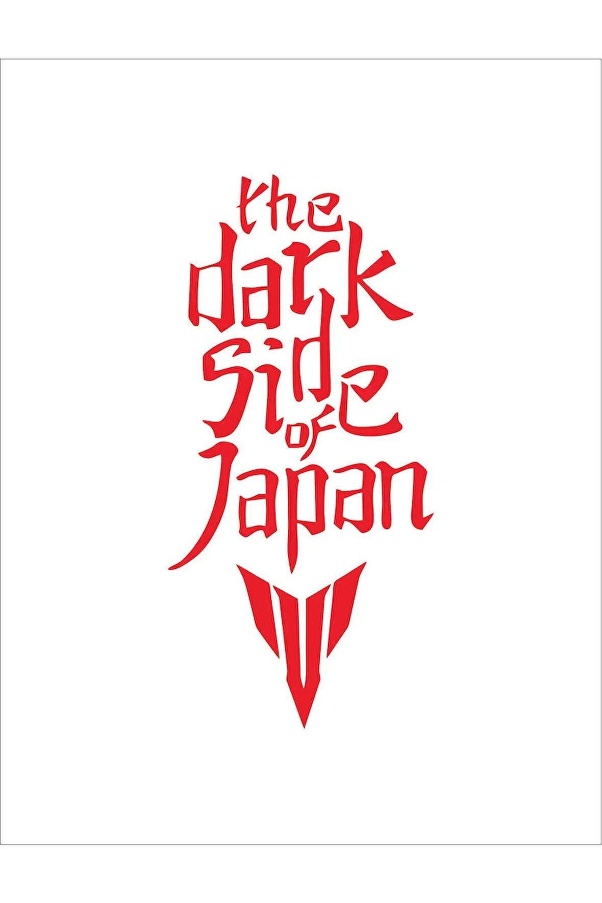 The Dark Side Of Japan Motor Sticker (10x23cm) Motorsiklet , Mt-07, Mt-25 Sticker (KIRMIZI ) MERİÇ