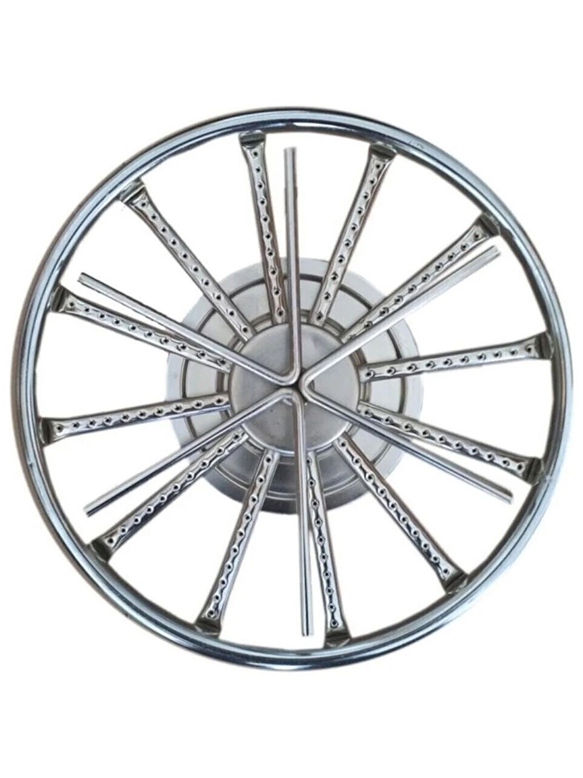 Künefe Ocağı Krom 38 cm – Piknik Tüp Uyumlu, Geleneksel Lezzet Için Pratik Çözüm