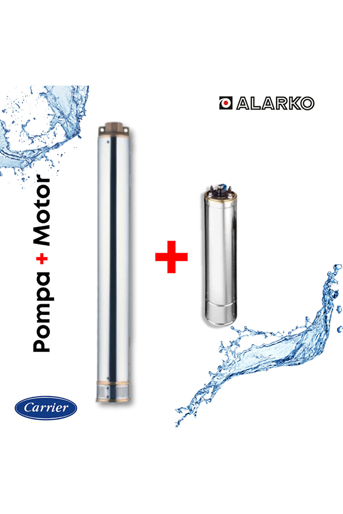 4sd6/8 - 1 Hp - 380 V Trifaze Dalgıç Pompa