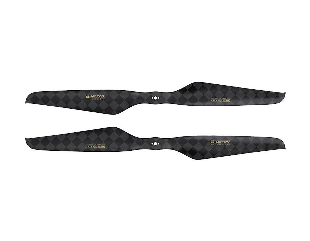 T-Motor NS Serisi NS15x5 15x5 3rd Gen UAV VTOL Multirotor Multikopter Quadcopter Hexacopter Drone Utra Hafif Karbon Fiber Pervane Propellers 2 Adet (1xCW/1xCCW)