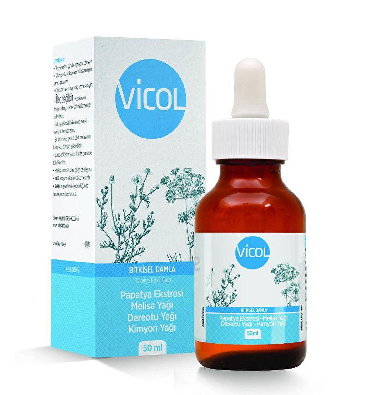 Vicol Bitkisel Damla 50ml