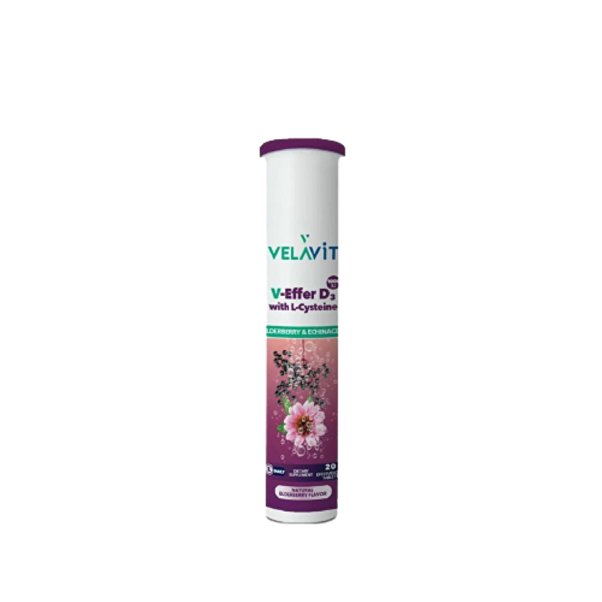 V-Effer D3 with L-Cysteine 20 Efervesan Tablet