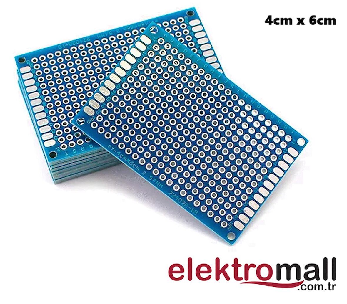 4X6CM MAVİ ÇİFT TARAFLI DELİKLİ PERTİNAKS PLAKET 22402A-18