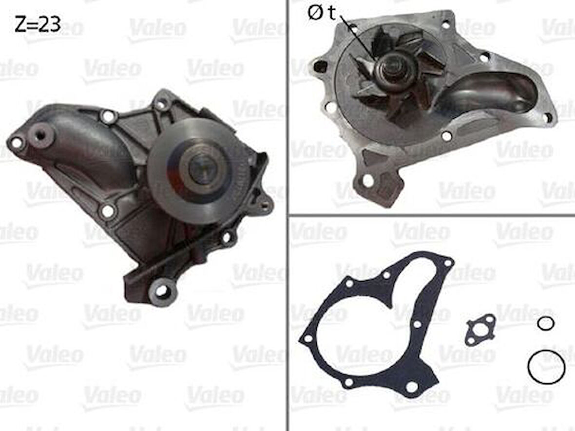 Valeo 506624 Devirdaim Toyota Avensis 2.0 1997-2000 Corona 2.0 1988-1995 Carina 2.0 1987-1997 RAV4 1996-1999 1610009040