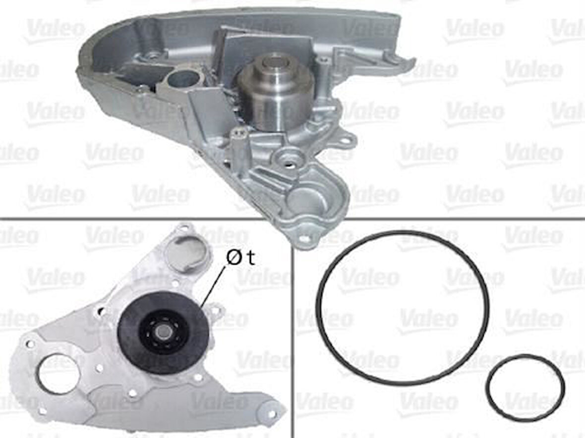 Valeo 506864 Devirdaim Su Pompası Ducato Iveco Daily III C13 F1A 2.3JTD Karsan J10 Euro 4 02-Jest Euro 4 504033770