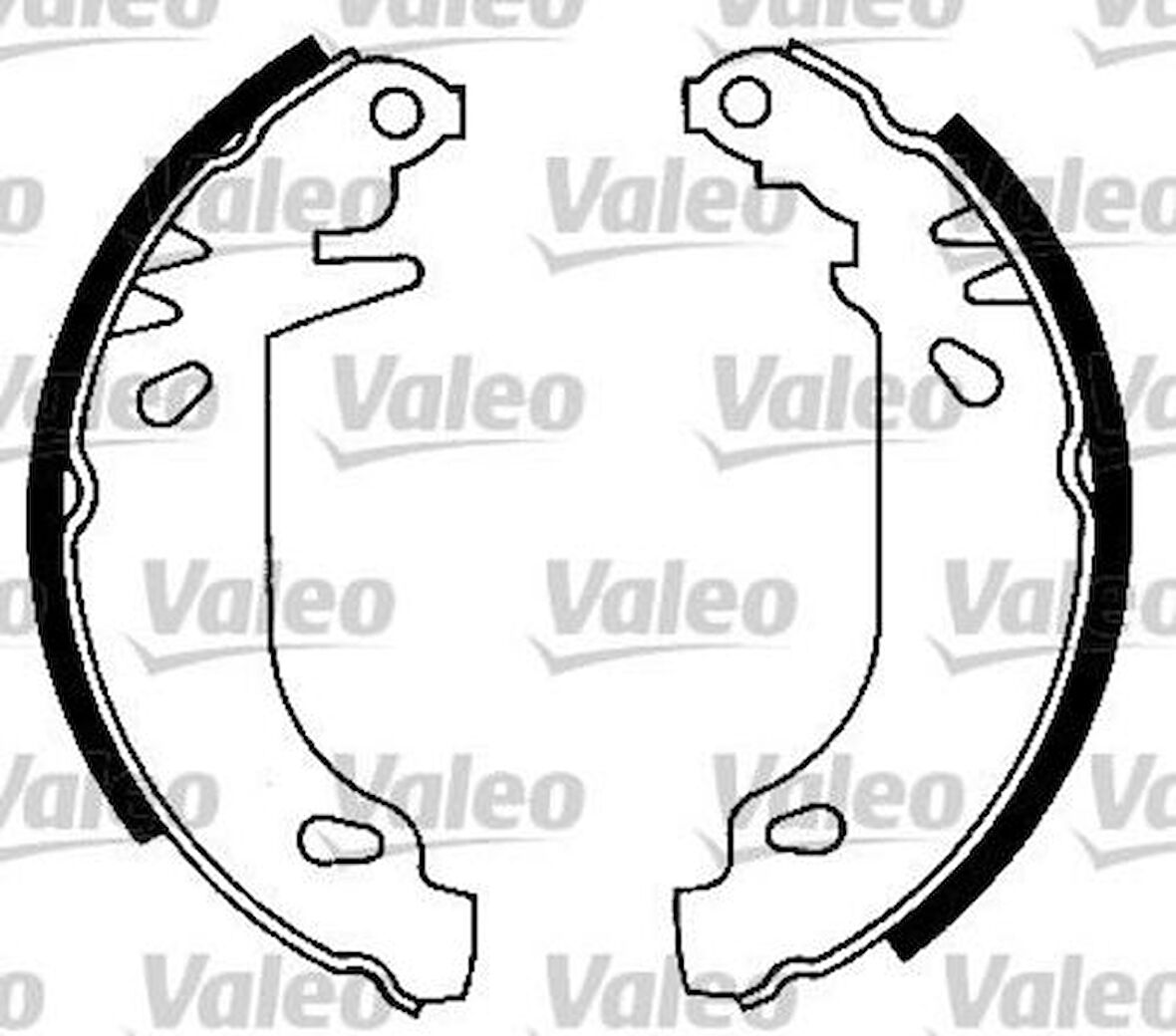 Valeo 562040 Arka Fren Balatası Pabuç Renault 11 Renault 19 Renault 21 Manager Twingo Clio I 90-98 7701202820