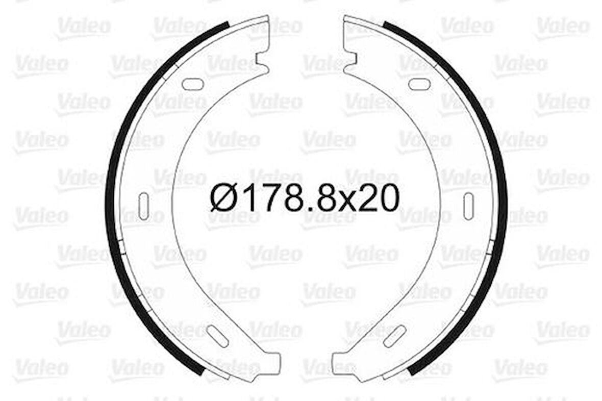 Valeo 562745 Fren Balatası Arka Park Frenı Mercedes Vıto W638 96 03