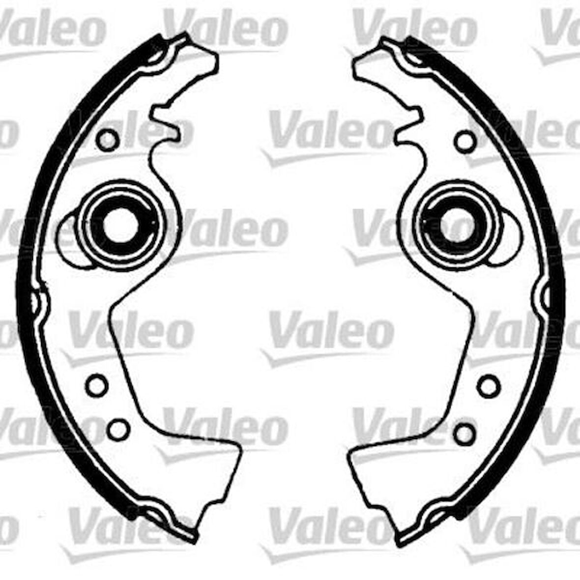 Valeo 562761 Arka Fren Balatası Pabuç Uno 59 1300150
