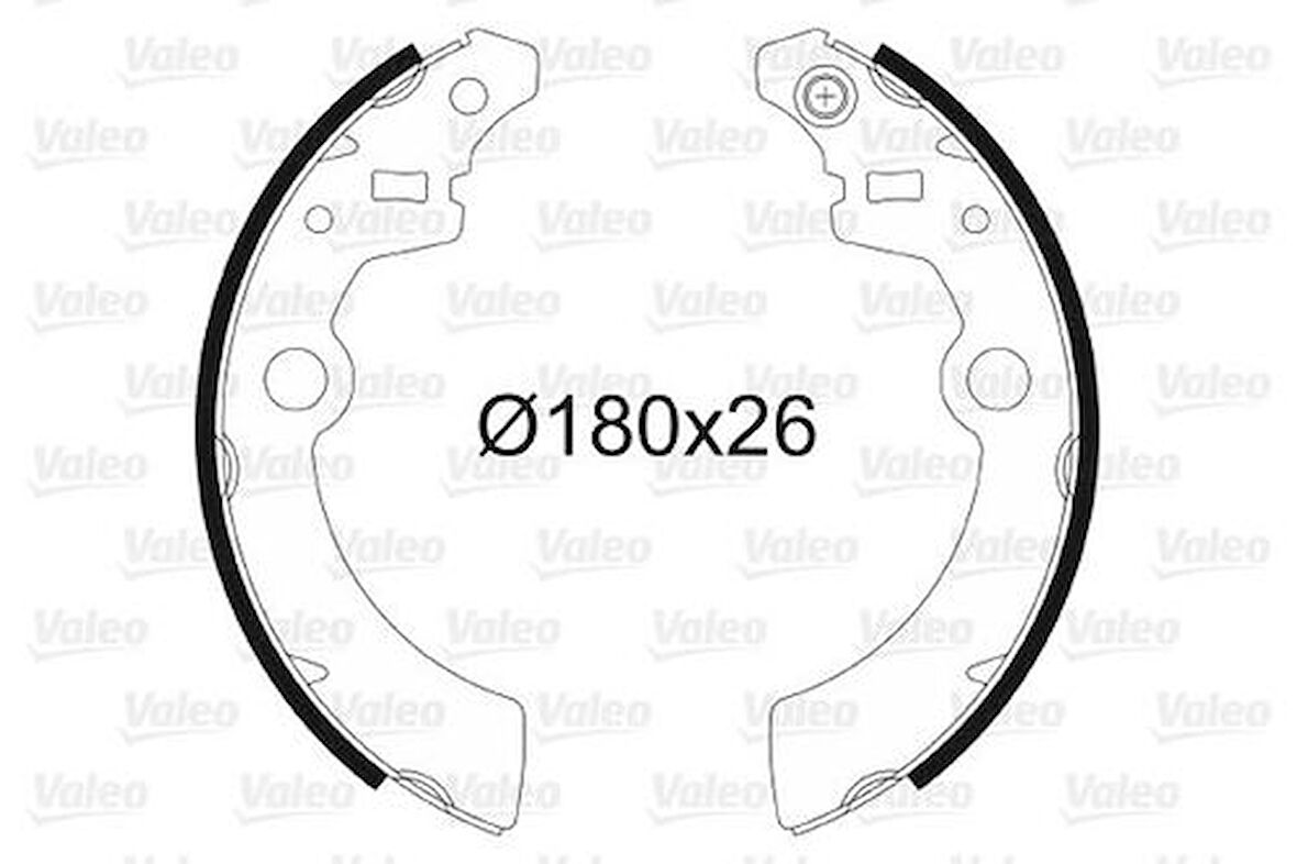 Valeo 562999 Arka Fren Balatası Pabuç Suzuki Alto 04-Wagon 03- 5320076G20