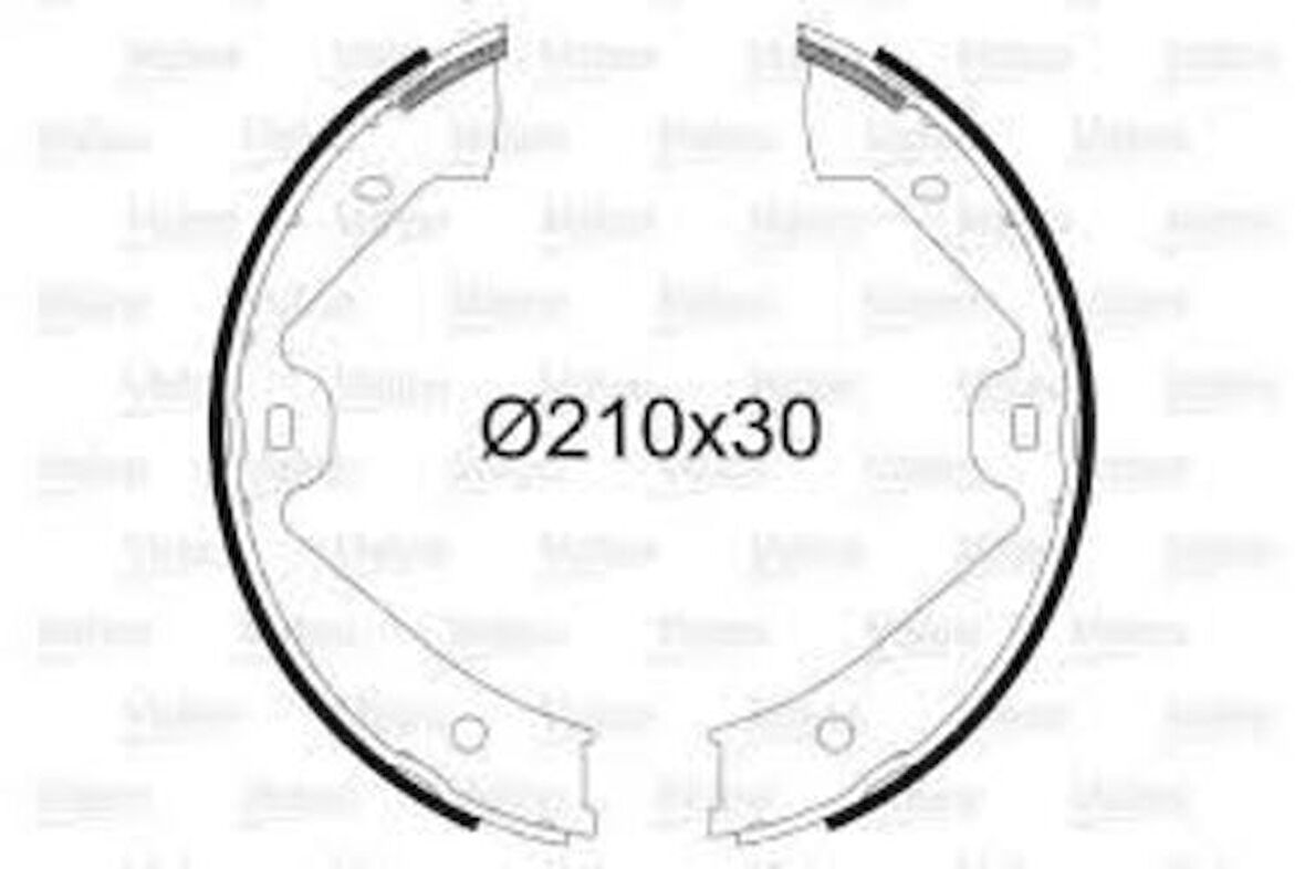 Valeo 564137 Arka Fren Balatası Pabuç Touareg Porsche Cayenne 10- 95835292500