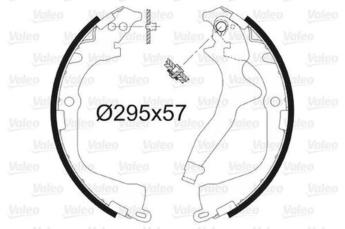 Valeo 564148 Arka Fren Kampana Balatası Amarok 2.0TSI TDI 10- 2H0698525