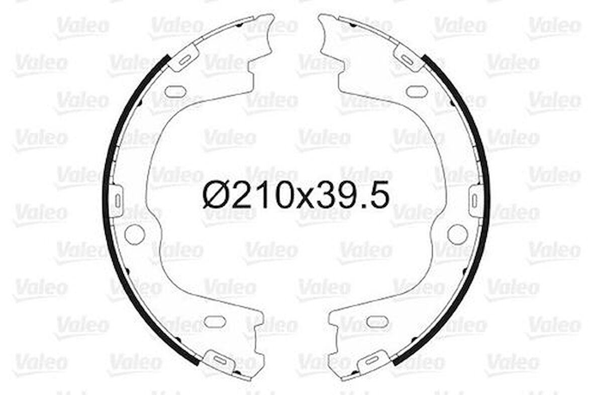Valeo 564167 Arka El Fren Balatası Pabuc H1 2008> Ix55 2011>