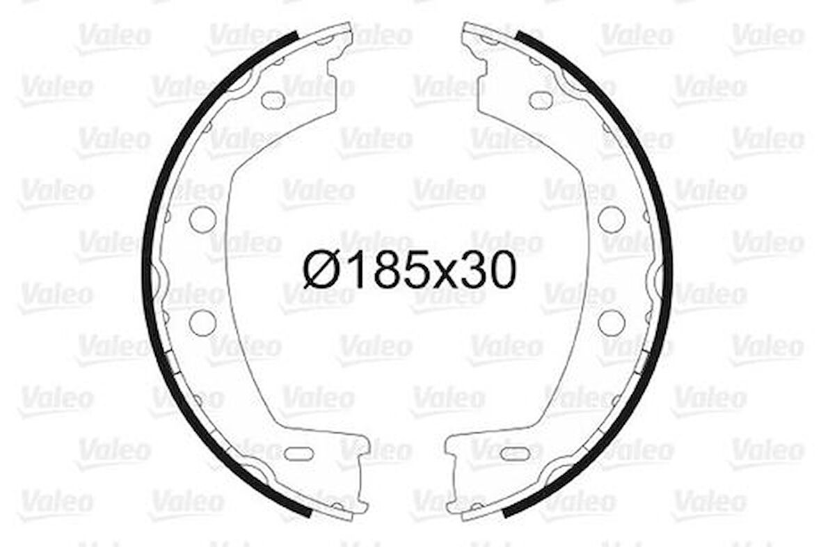 Valeo 564198 El Fren Balatası Freelander 2 L359 06-13 R001020