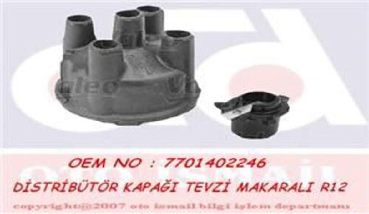 Valeo 582171 Distribütör Kapağı Tevzi Makarası D104 71121001