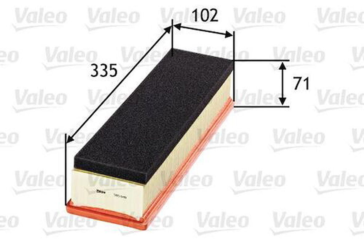 Valeo 585049 Hava Filtresi Citroen C3 1.1-C3 Pluriel-Xtr 1.1 1.4 1444.EE