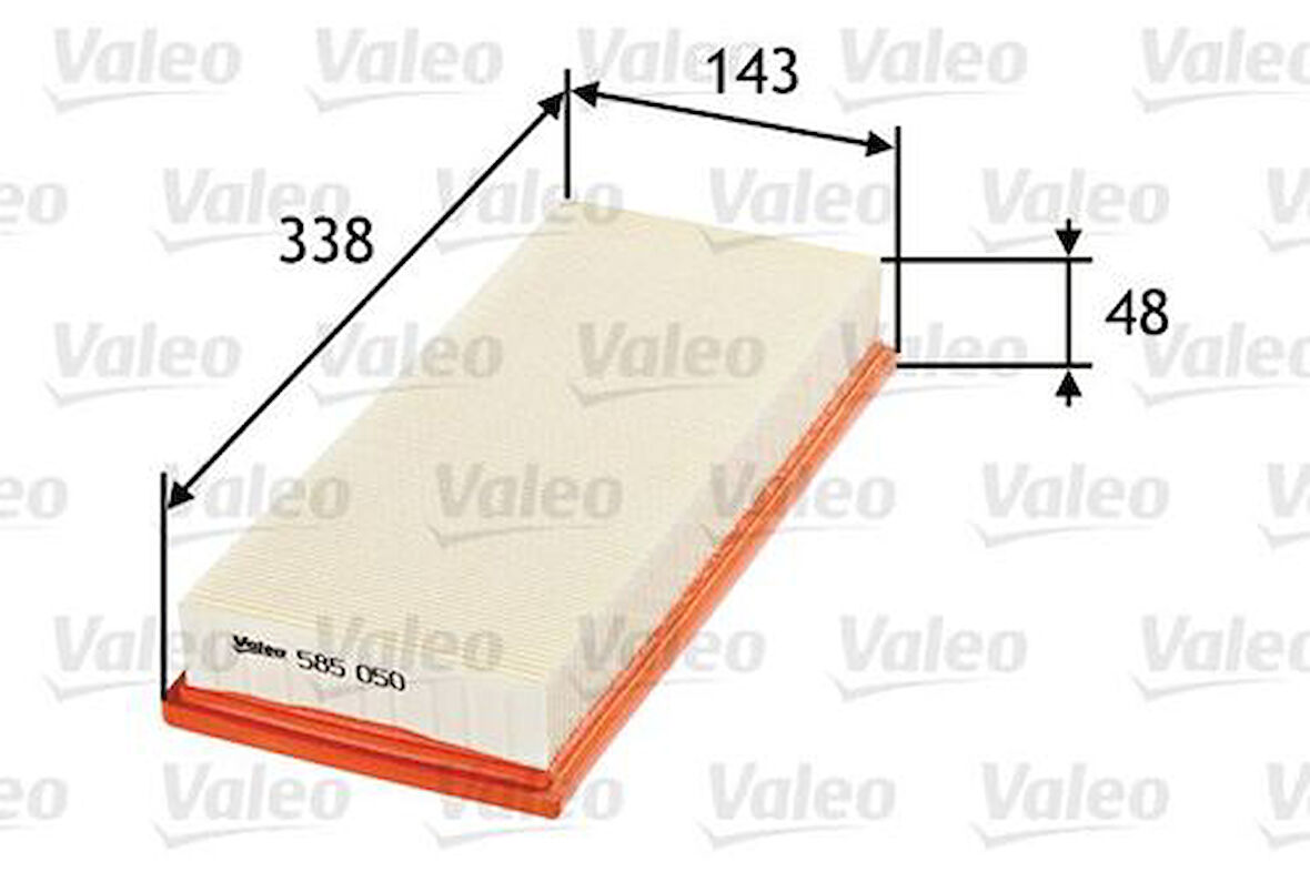 Valeo 585050 Hava Filtresi Ford Mondeo III 2.0 DI 1S719601A1B