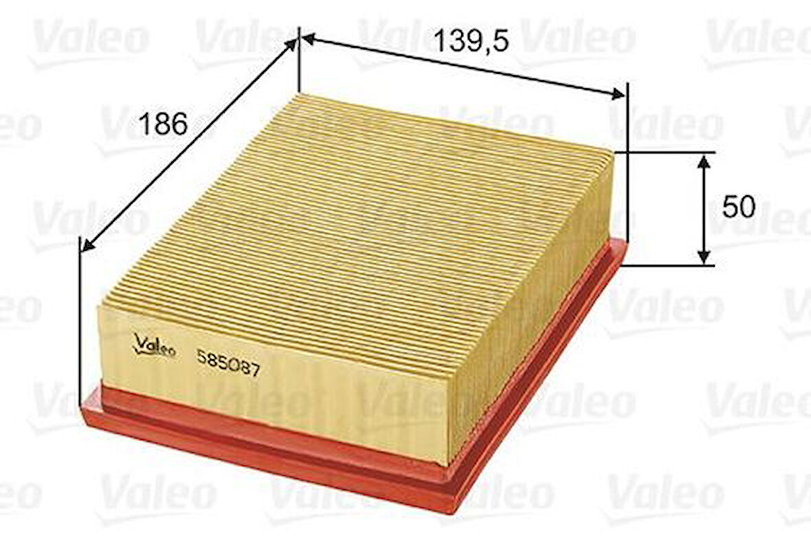 Valeo 585087 Hava Filtresi Volkswagen Polo III 1.4-Lupo 1.0 30198620
