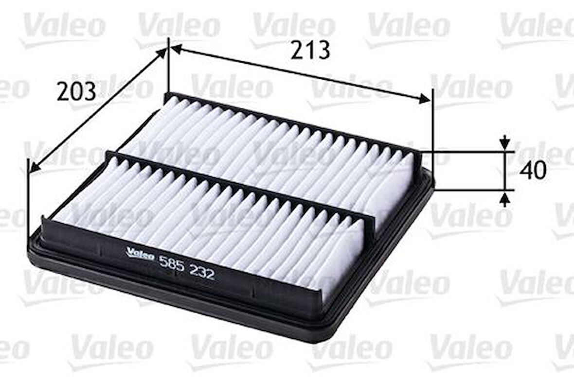 Valeo 585232 Hava Filtresi Daewoo Lanos 1.4 96182220
