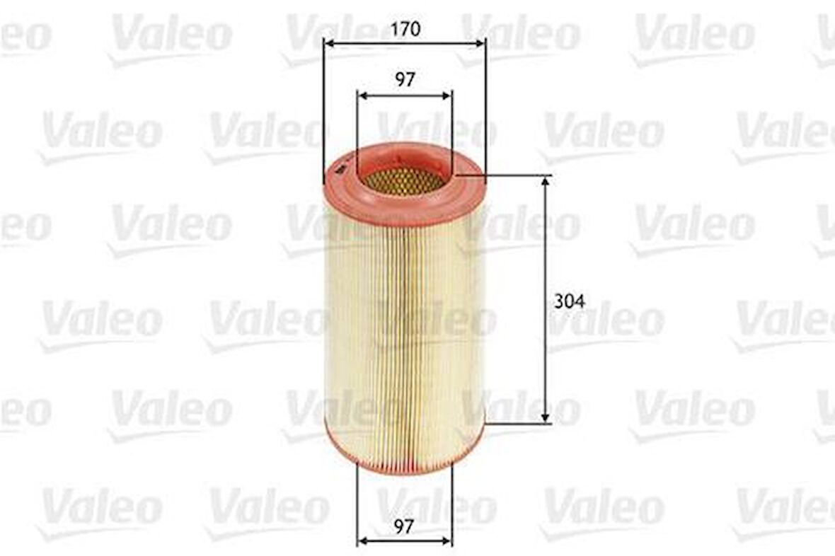 Valeo 585694 Hava Filtresi Fiat Ducato 2.2MJTD 2.3MJTD 1444.QT