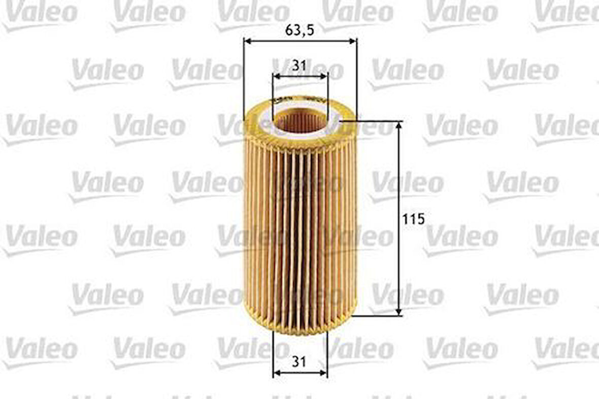 Valeo 586524 Yağ Filtresi BMW M47 D20 E39 E46 00-03 Freelander I L314 2.0 Td4 00-05 11422247018