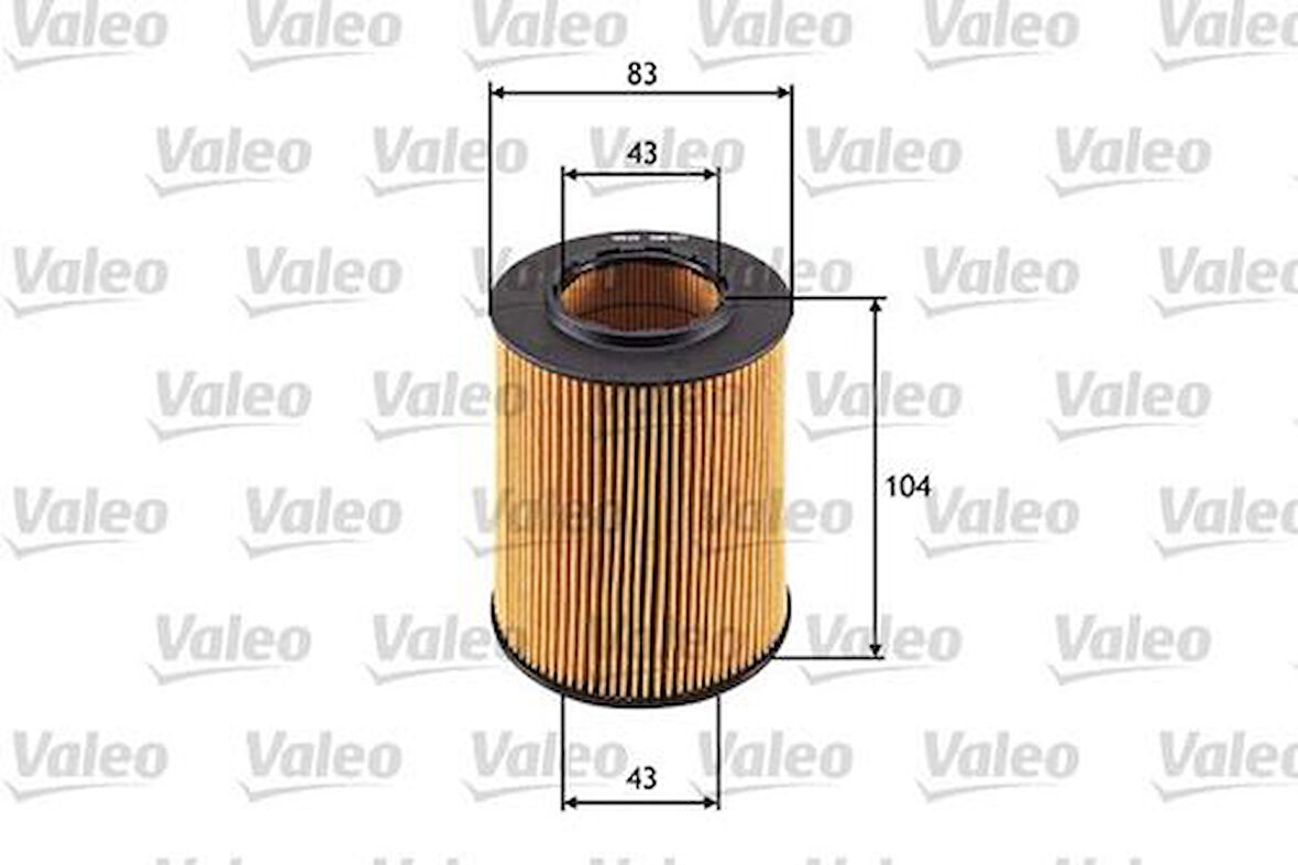Valeo 586527 Yağ Filtresi BMW E36 E46 E38 E39 E60 E65 E83 E53 Z3 E36 Z4 E84 11427512300