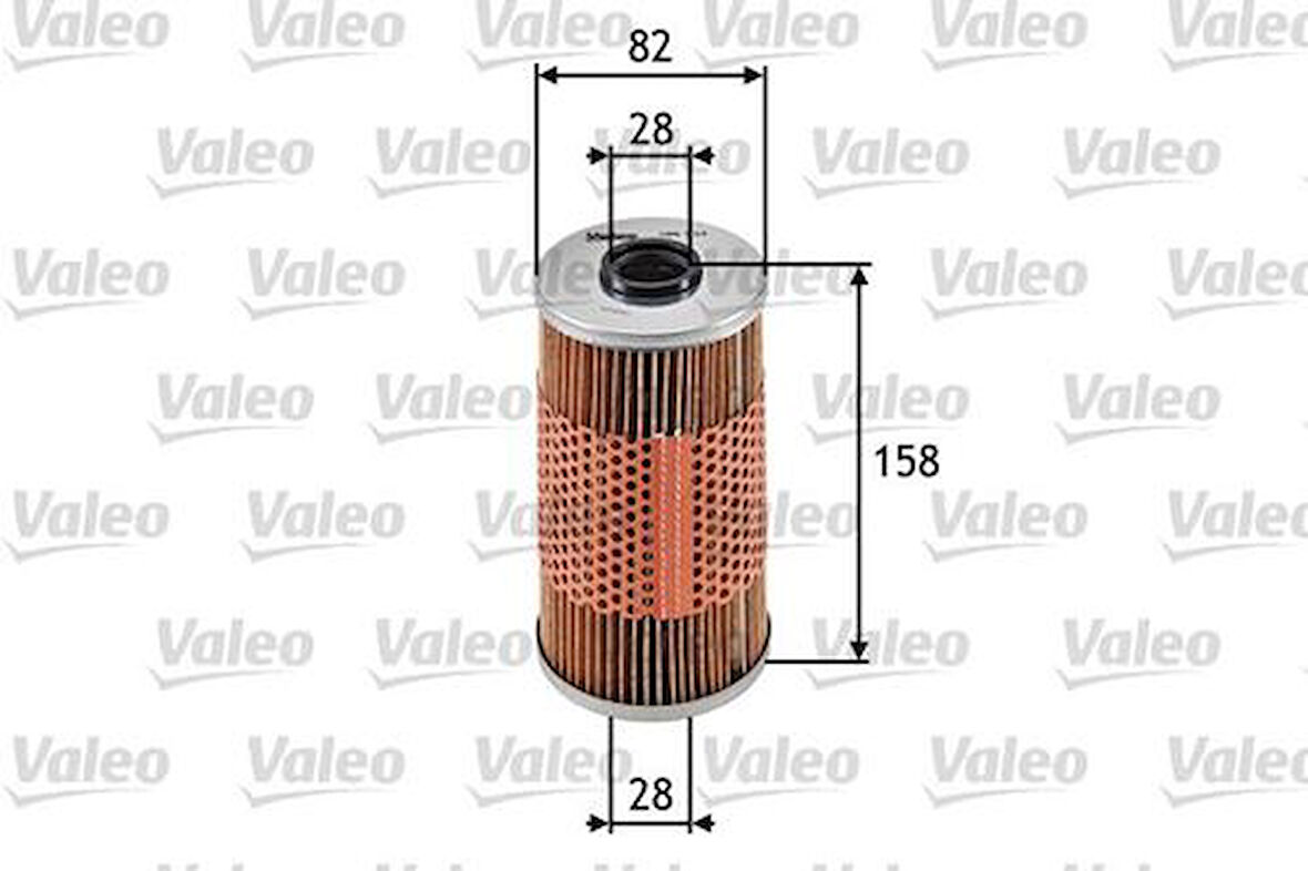 Valeo 586534 Yağ Filtresi BMW M51 D25 E34 E36 Range Rover II P38A 2.5 D 94-02 Opel Omega B 94-02 650302