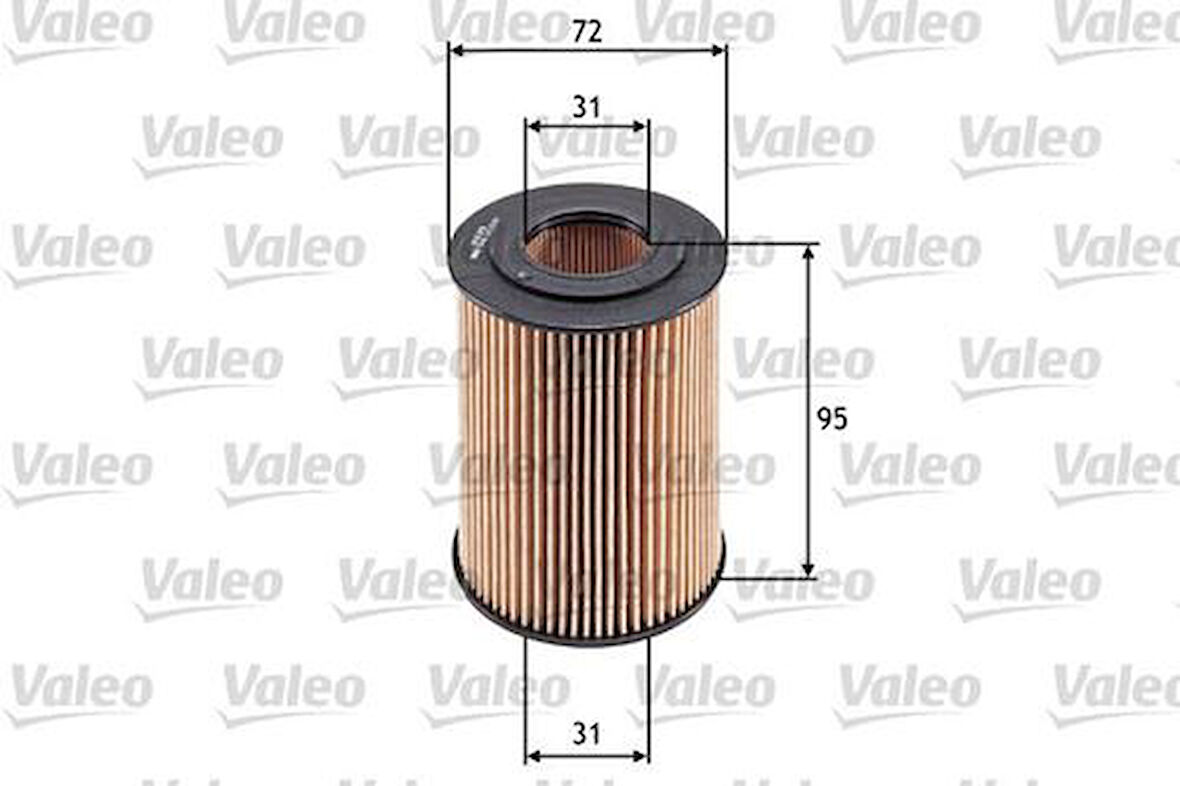 Valeo 586548 Yağ Filtresi W203 05-07 W204 07-14 C219 05-10 C218 11-14 W211 05-08 W212 09-14 6421800009