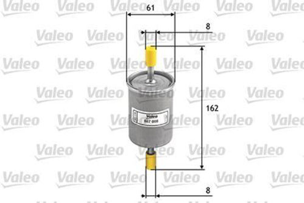 Valeo 587008 Yakıt Filtresi Alfa Romeo 156 1.6Ts 97-05 1.9 2.0 02-05 6X0201511B