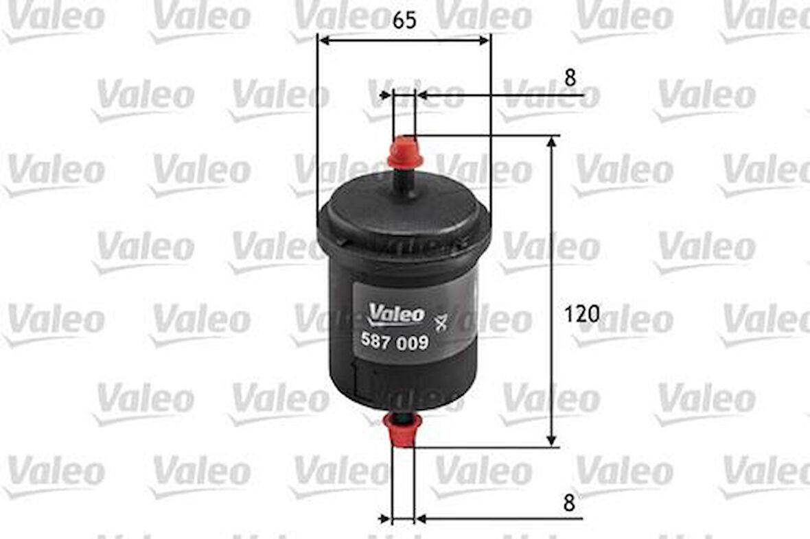 Valeo 587009 Yakıt Filtresi Benzin Fıat Punto I 1.1 54