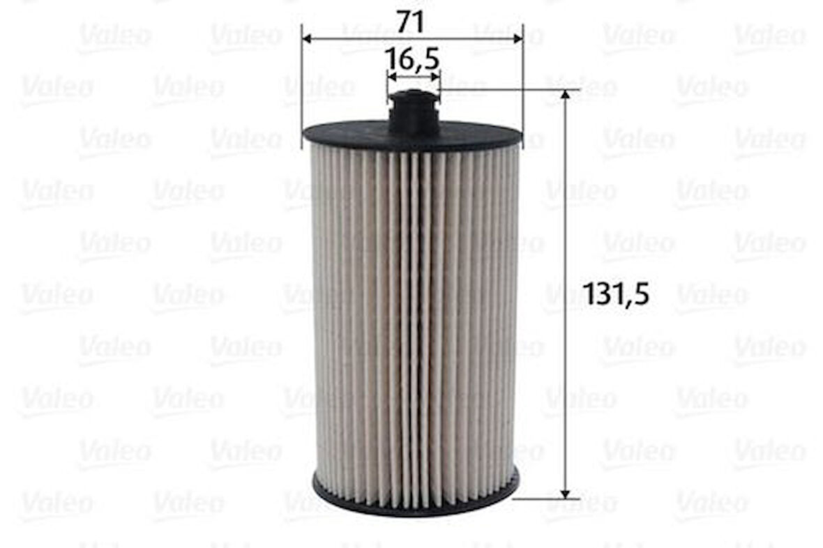 Valeo 587071 Yakıt Filtresi Mazot Crafter 2.5TDI Bjm Bjk 06-10 2E0127159