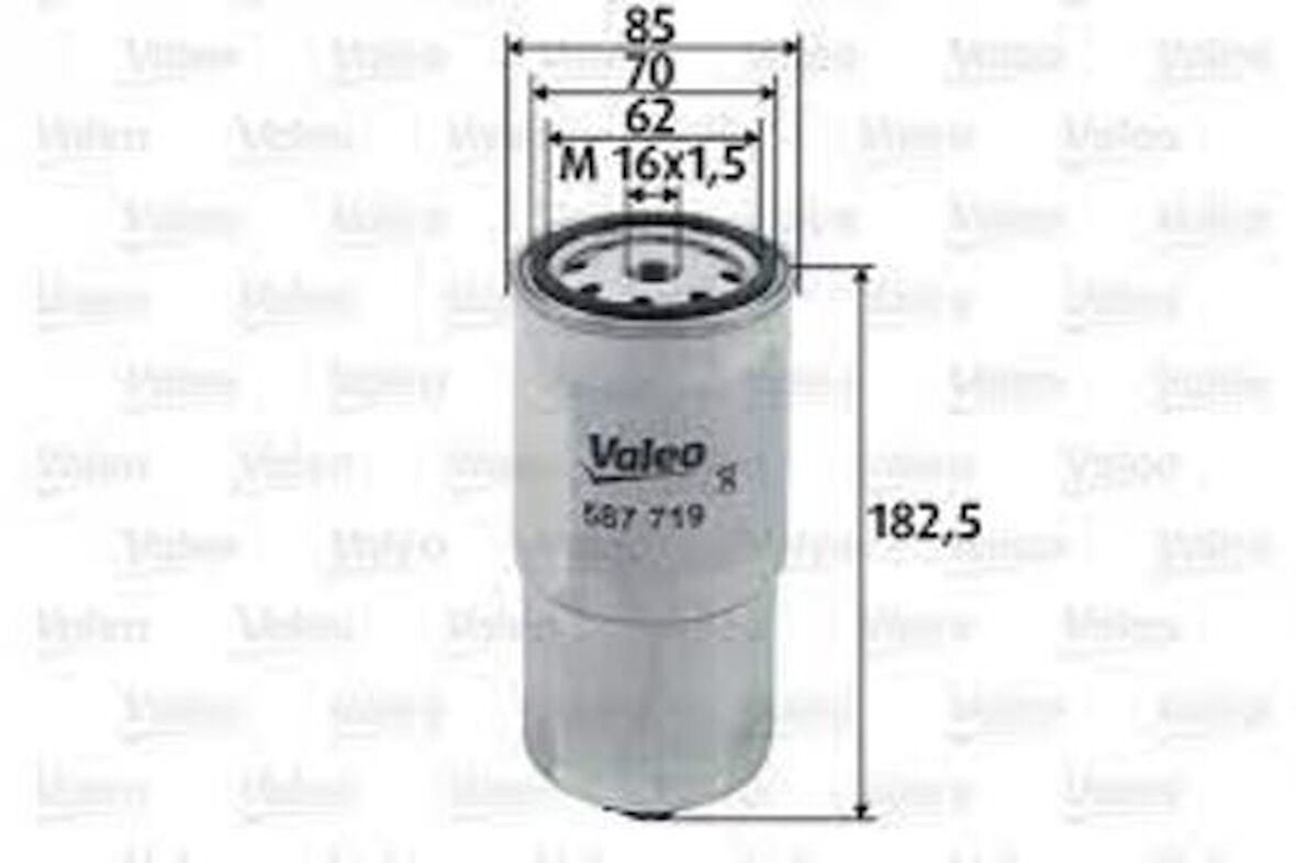 Valeo 587073 Yakıt Filtresi Freelander 1 L314 Td4 00 06