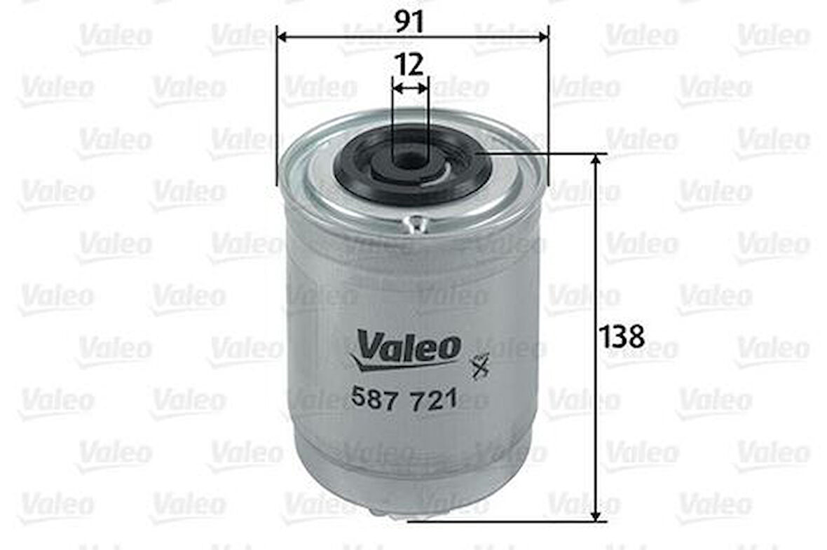 Valeo 587721 Yakıt Filtresi Mazot Ford Transıt 95 2.5 D